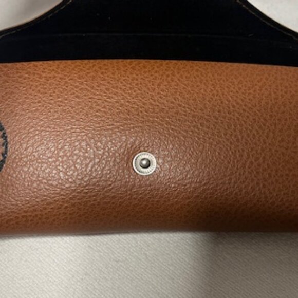NEW Ray-Ban Sunglasses Soft Leather Brown Case 6.7" - Picture 11 of 14